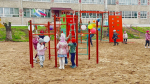 Современные многофункциональные площадки появились в детских садах Советской Гавани