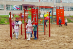 Современные многофункциональные площадки появились в детских садах Советской Гавани