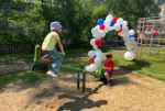 Современные многофункциональные площадки появились в детских садах Советской Гавани