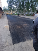 ООО «Капторстрой» продолжает восстановление благоустройства, нарушенного в ходе замены сетей водоотведения